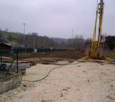 ... au niveau du futur portail