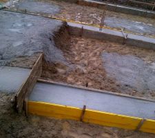 1eres fondations dans vide sanitaire