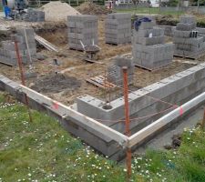 Ils ont commencé ce matin, c'est déjà bien avancé après une demie journée de boulot