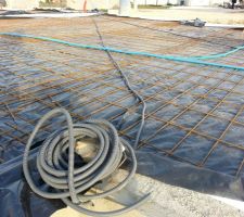 Alimentation électricité pour future terrasse