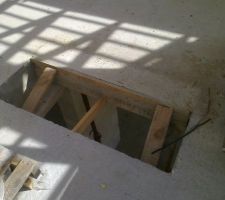 Tremie garage ,ils doivent la recouper !!!