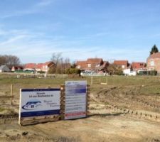 Le 8 avril 2013, mise en place des chaises!