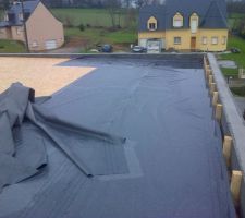 Étanchéité par membrane PVC