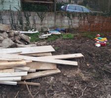 Des planches présentes sur terrain.....