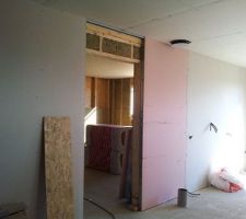 Vue chambre bas   mur home cinema