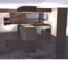 Plan proposé pour la cuisine 2