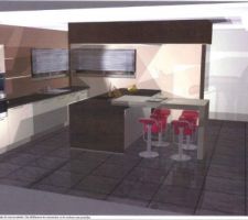 Plan proposé pour la cuisine 3