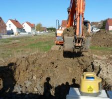 Les premiers coups de pelleteuse ...