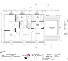 Plan de l'Etage avant Modifications