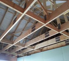 Combles aménageables au dessus du garage