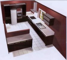 La cuisine est finalisée après 5 fois 3 heures de réunion avec le cuisiniste !
rendons lui hommage !