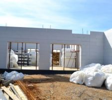 Les blocs en trop sont regroupé dans le garage