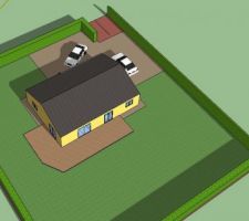 Réalisation Sketchup.