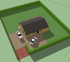 Réalisation Sketchup.
