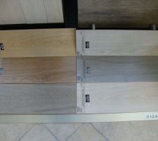 Carrelage imitation parquet de chez Torchio
