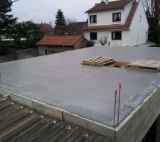Plancher du 1er étage effectué