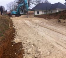 La craie s'installe