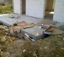Saleté du chantier !!!arffff