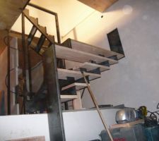 L'escalier Ca rend dèjà vraiment bien, en tout cas j'adore