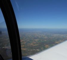 Survol de notre région.. vue dégagée 25°!