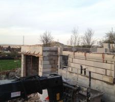 Vue de la fa&ccedil;ade ouest
