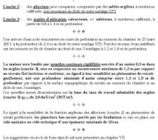 Conclusion du rapport d'étude de sol