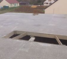 Dalle béton étage