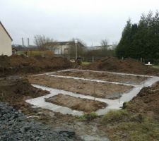 Sans être prévenu nous nous rendons sur place et surprise les travaux sont commencés