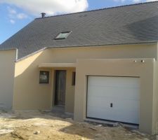 Enduit Blanc Ton pierre