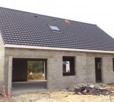 Couverture effectuée..Vue de face