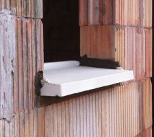 Pose des tablettes et seuils de fen&ecirc;tres