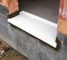 Pose des tablettes et seuils de fen&ecirc;tres