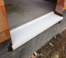 Pose des tablettes et seuils de fen&ecirc;tres