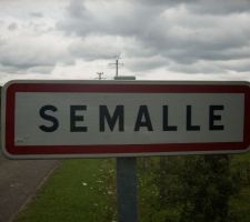 Entrée de notre petite commune, d'environ 350 habitants, situé à 6kms d'Alençon