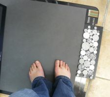 Coup de coeur carrelage sol grande salle d'eau