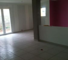 Carrelage pi&egrave;ce de vie