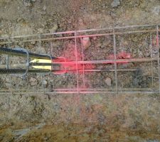 ATC pour futur poteau soubassement de la plate forme