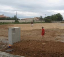 Evaluation de la superficie du terrain