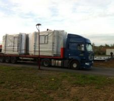 Les murs sont arrivés !!!