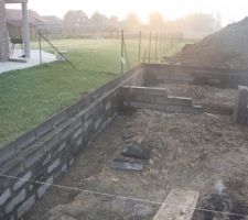 Ma&ccedil;onnerie des parpaings