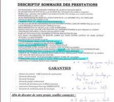 Des prestations, certes standards, mais bon.