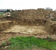 Terrassement : cave   vide-sanitaire...