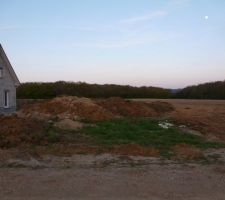 Terre pour futur remblai