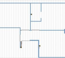Plan de pose du parquet