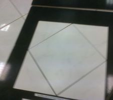 Carrelage salle de bains et d'eau et wc &eacute;tage