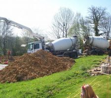 Et voila il fond la dalle