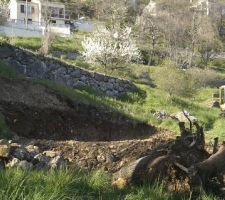 Le terrassement a commenc&eacute;