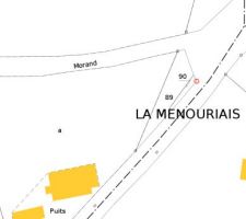 Voici le plan de situation de notre terrain.