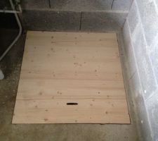 Trappe d'acc&egrave;s au vide sanitaire