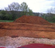 Terrassement le 25/04/13